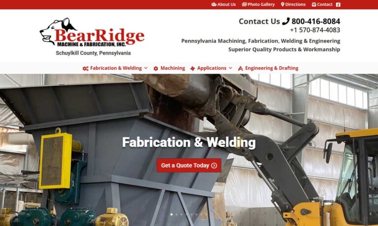 Bear Ridge Machine & Fabrication, Inc.